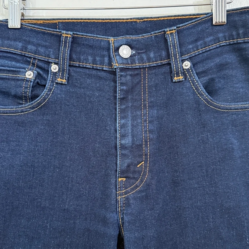 Levi's 511 Slim Fit Jeans Mens 34x30 Denim Dark Wash